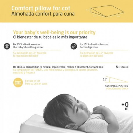 Cambrass Almohada Confort Cuna | GOYVI.es