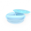 PLATO DIVIDIDO TWISTSHAKE DE APRENDIZAJE-BABY BLUE 