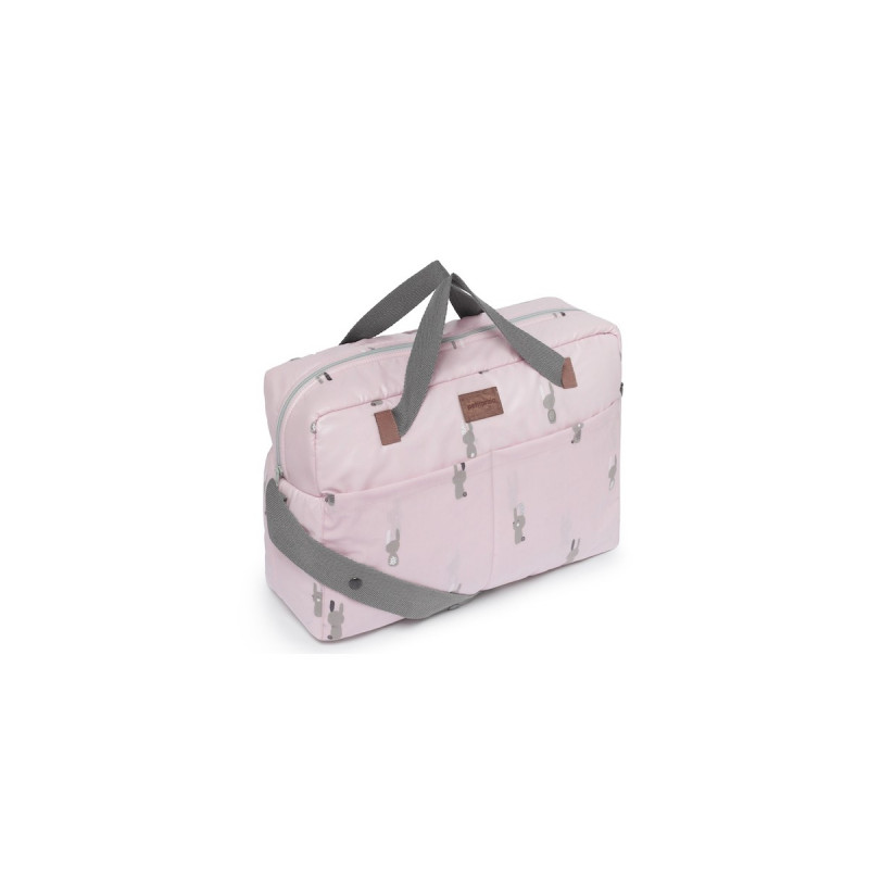 Bolso Maternal Snoops Rosa Petit Praia | GOYVI.es