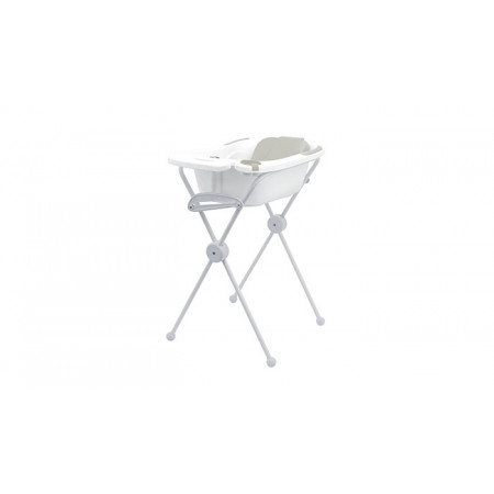 bañera anatómica blanca gris con patas de soporte olmitos