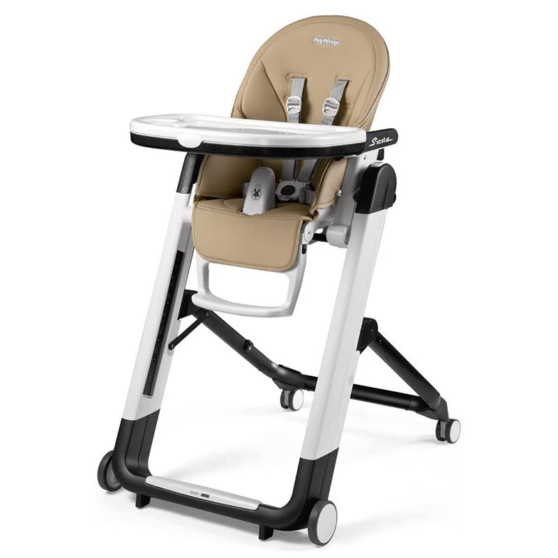 Trona siesta de la marca peg perego. Color noce