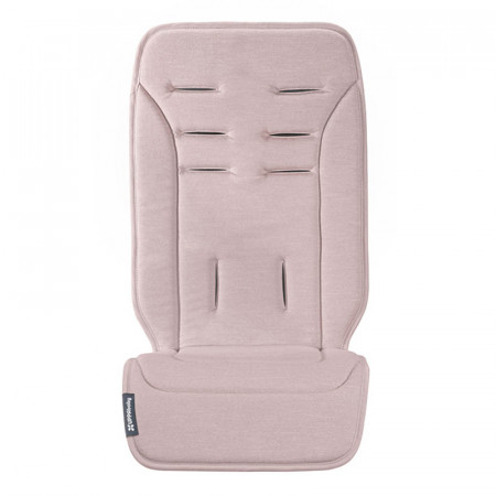 Colchoneta reversible de la marca UppaBaby en el modelo Alice. Lado rosa empolvado