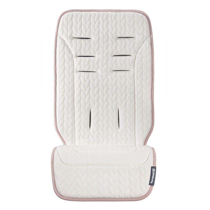 Colchoneta reversible de la marca UppaBaby en el modelo Alice. Lado cozy knit