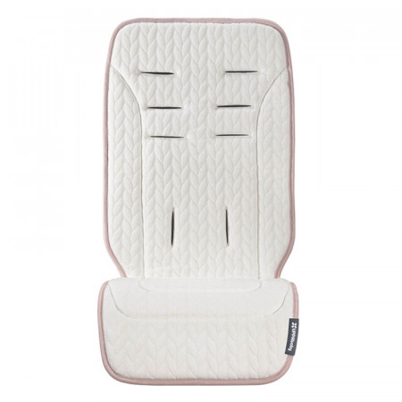Colchoneta reversible de la marca UppaBaby en el modelo Alice. Lado cozy knit