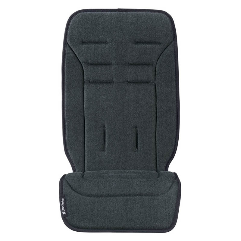 Colchoneta reversible de la marca UppaBaby en el modelo Reed. Lado tejido denim