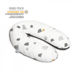 Cojín de maternidad Doomoo de Babymoov en el estampado Bear Grey.
