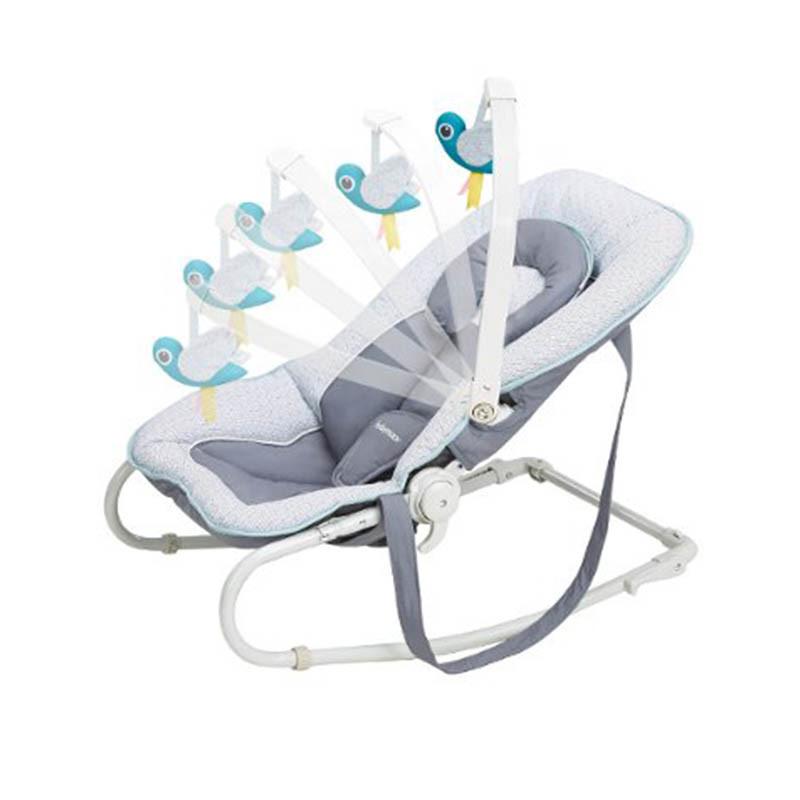 Tumbona Graphik de Babymoov con arco de juego desmontable y ajustable