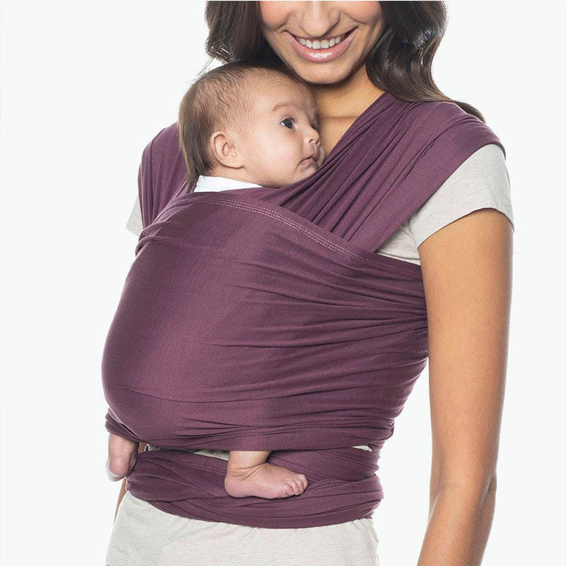 ergobaby AURA Fular portabebe en el color wine