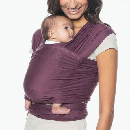 ergobaby AURA Fular portabebe en el color wine
