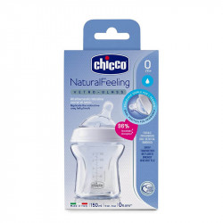 Chicco Natural Feeling Biberón De Vidrio | GOYVI.es 2