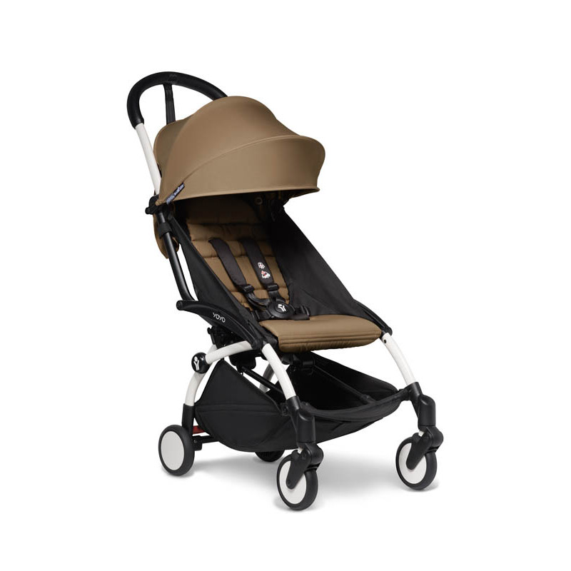 yoyo³ silla color toffee chasis blanco