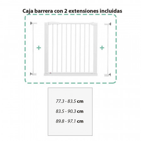 Babydan Barrera De Puerta Seguridad Anne | GOYVI.es