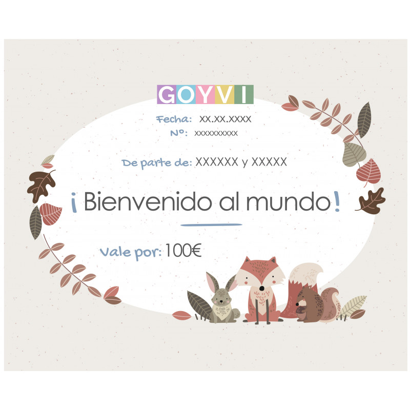 Tarjeta regalo goyvi