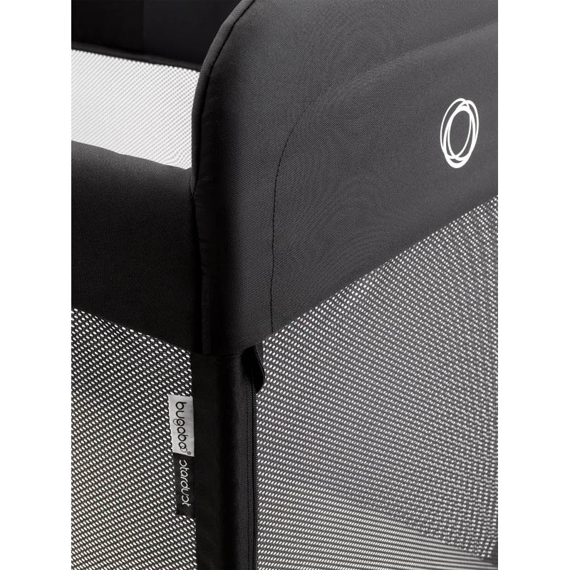 cuna de viaje stardust de bugaboo en negro