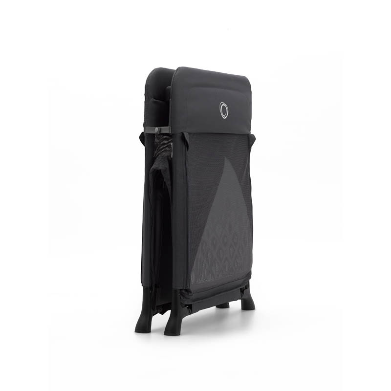 cuna de viaje stardust de bugaboo en negro