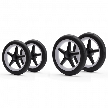 Bugaboo donkey 2 set de recambio ruedas de espuma blancas
