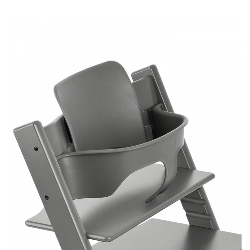 baby set para tripp trapp de stokke en color storm grey