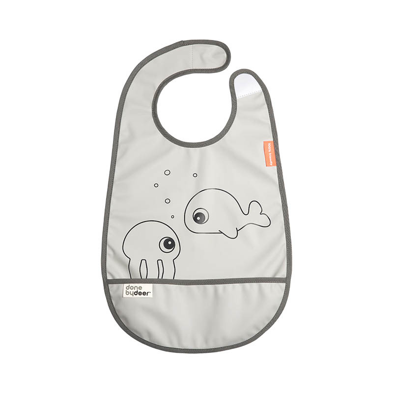Done By Deer Sea Friends Baberon Con Velcro | GOYVI.es