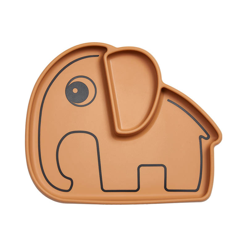 plato de silicona elphee de done by deer en color mustard