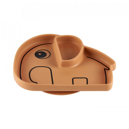 plato de silicona elphee de done by deer en color mustard