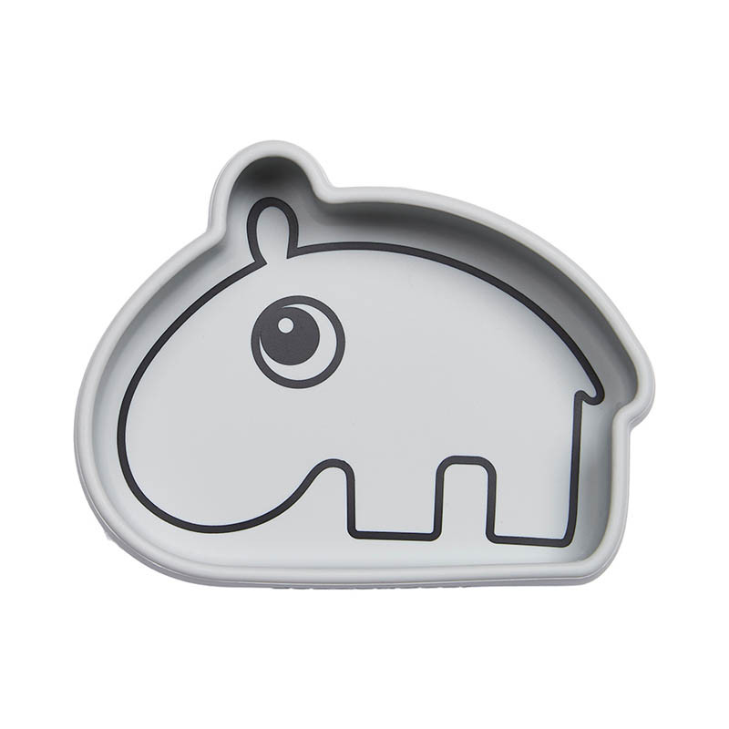 plato de silicona ozzo de done by deer en color grey