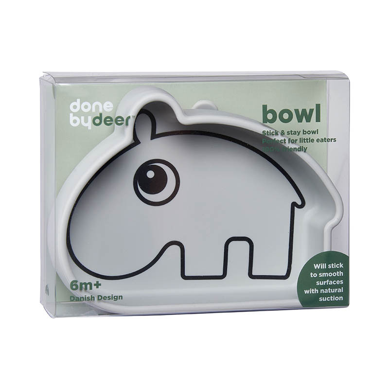 plato de silicona ozzo de done by deer en color grey