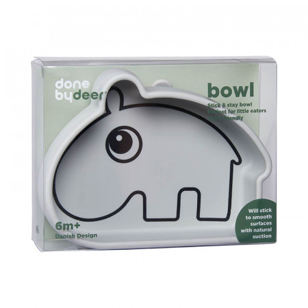 plato de silicona ozzo de done by deer en color grey