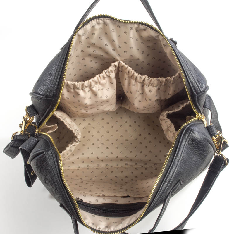 Bolso de paseo London de Pasito a Pasito, forro interior con bolsillos.