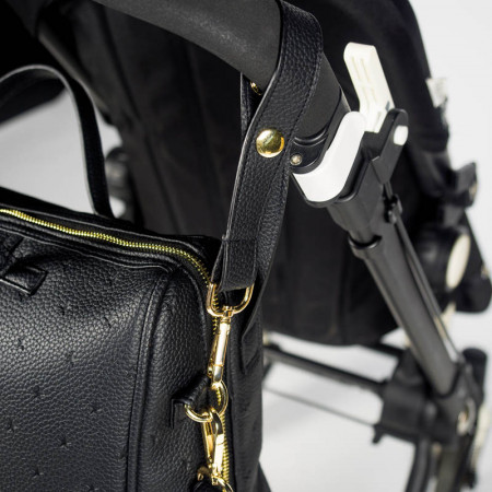 Bolso de paseo London de Pasito a Pasito, con asas cortas para colgar en el cochecito de tu bebé.