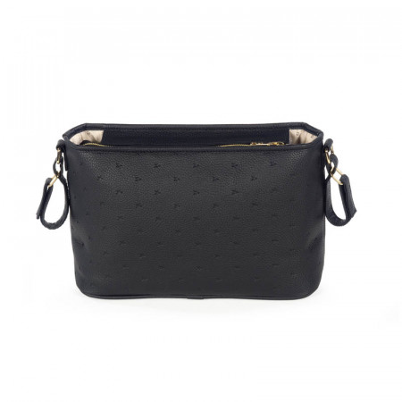 Bolso organizador London de pasito a pasito, con estrellas grabadas.