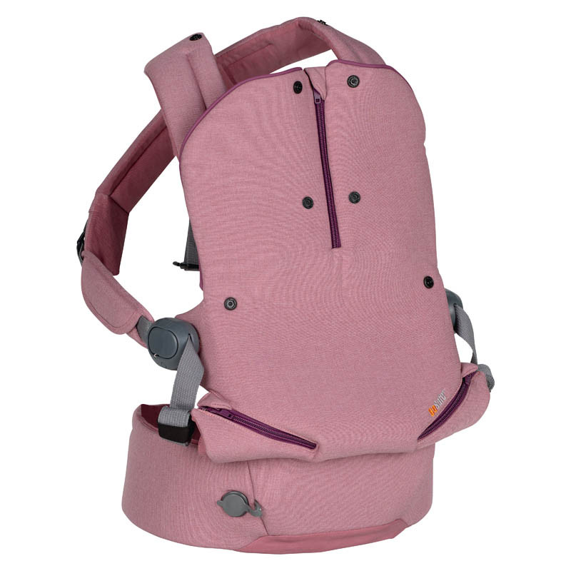mochila portabebes haven de besafe en el color haze premium leaf
