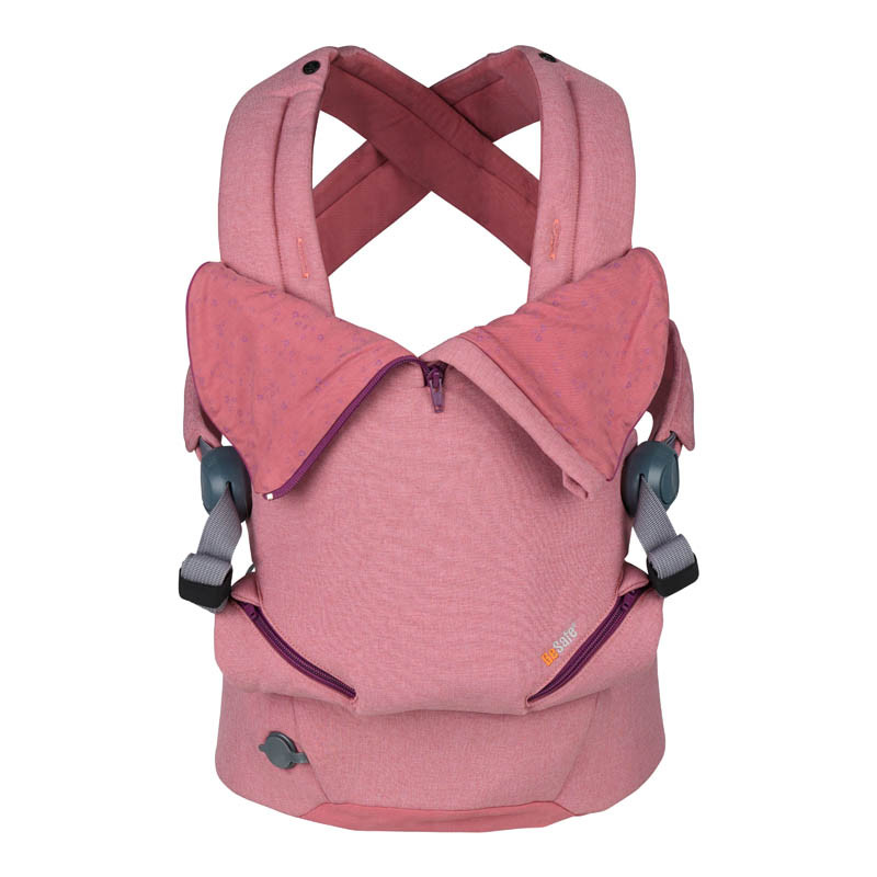 mochila portabebes haven de besafe en el color haze premium leaf