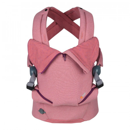 mochila portabebes haven de besafe en el color haze premium leaf