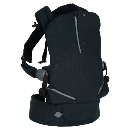 mochila portabebes haven de besafe en el color night basic