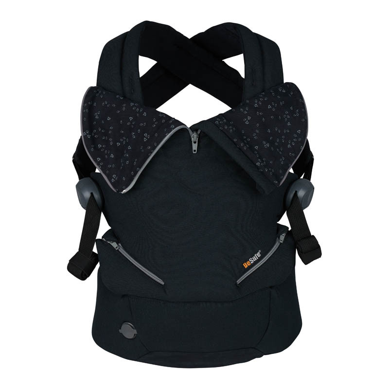 mochila portabebes haven de besafe en el color night premium leaf