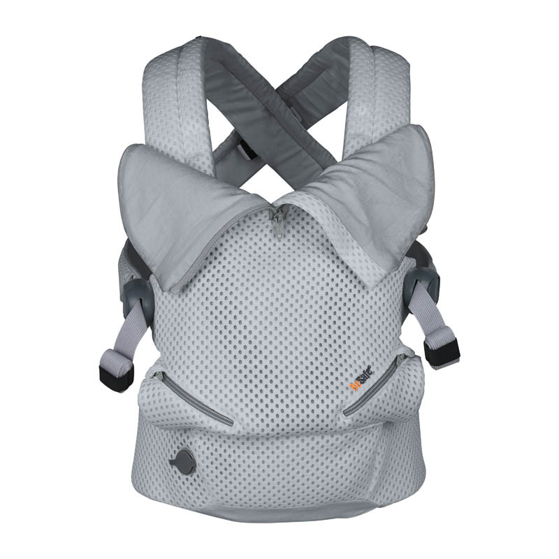 mochila portabebes haven de besafe en el color peak mesh