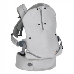 mochila portabebes haven de besafe en el color cloud premium leaf 2