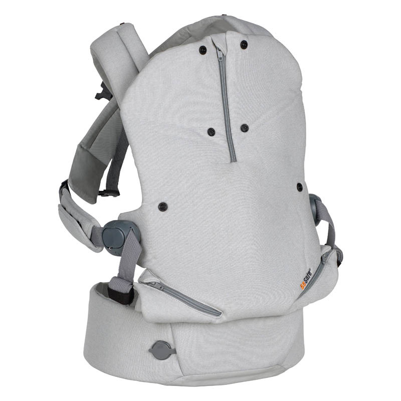 mochila portabebes haven de besafe en el color stone basic
