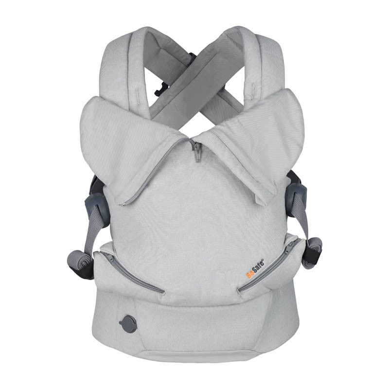 mochila portabebes haven de besafe en el color stone basic