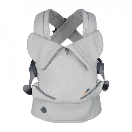 mochila portabebes haven de besafe en el color stone basic