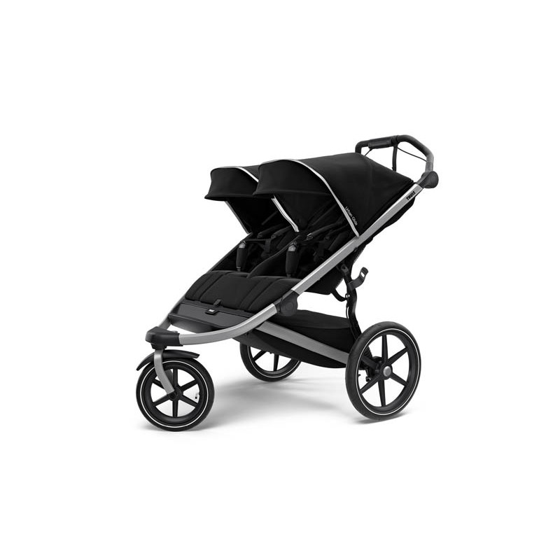 silla de paseo gemelar urban glide 2 en el color jet black