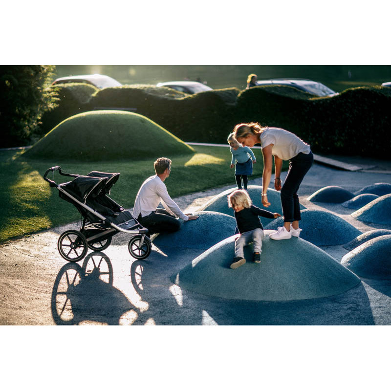 silla de paseo gemelar urban glide 2 en el color jet black