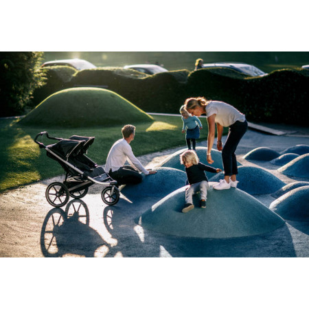 silla de paseo gemelar urban glide 2 en el color jet black