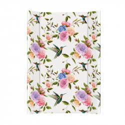 cambiador colchoneta ceba baby flora y fauna flores