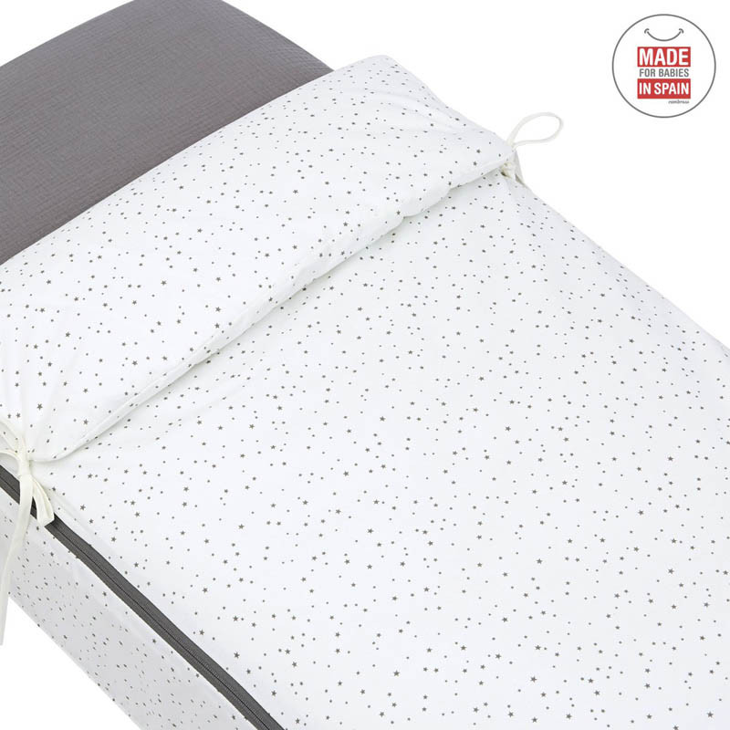SACO DE CUNA ASTRA DE CAMBRASS EN COLOR gris