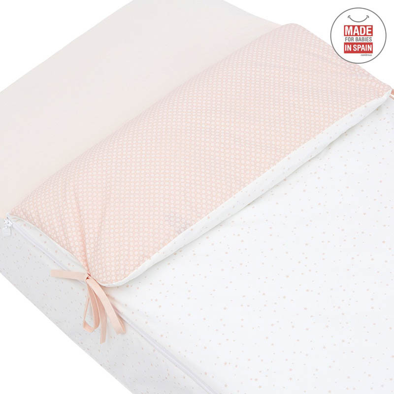 SACO DE CUNA ASTRA DE CAMBRASS EN COLOR rosa