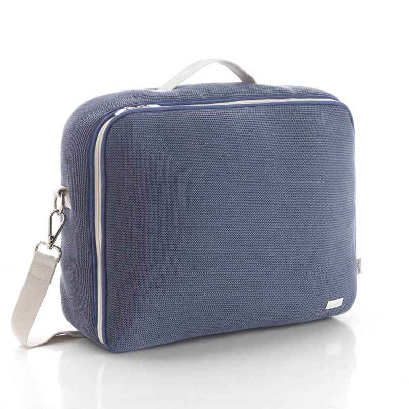 bolso de maternidad london de cambrass en el color azul