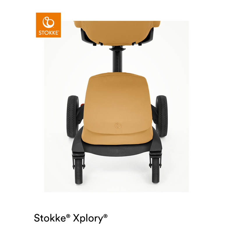 silla de paseo xplory x de stokke en el color golden yellow
