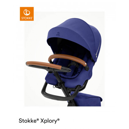 silla de paseo xplory x de stokke en el color royal blue