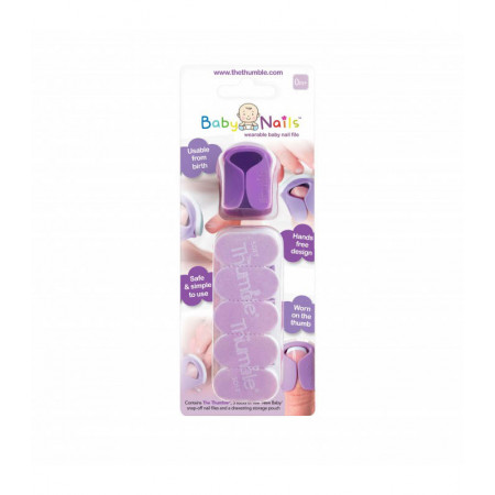 thumble lima de uñas de baby nails